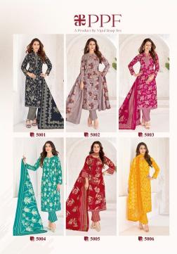 Ppf poshak vol 5 buy wholesale dress materials online